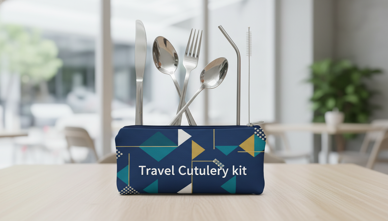 Travel Cutlery Set | Portable Reusable Spoon, Fork & Knife Kit | Eco-Friendly Lunch Kit for Camping, Office & Picnic β Pakistan