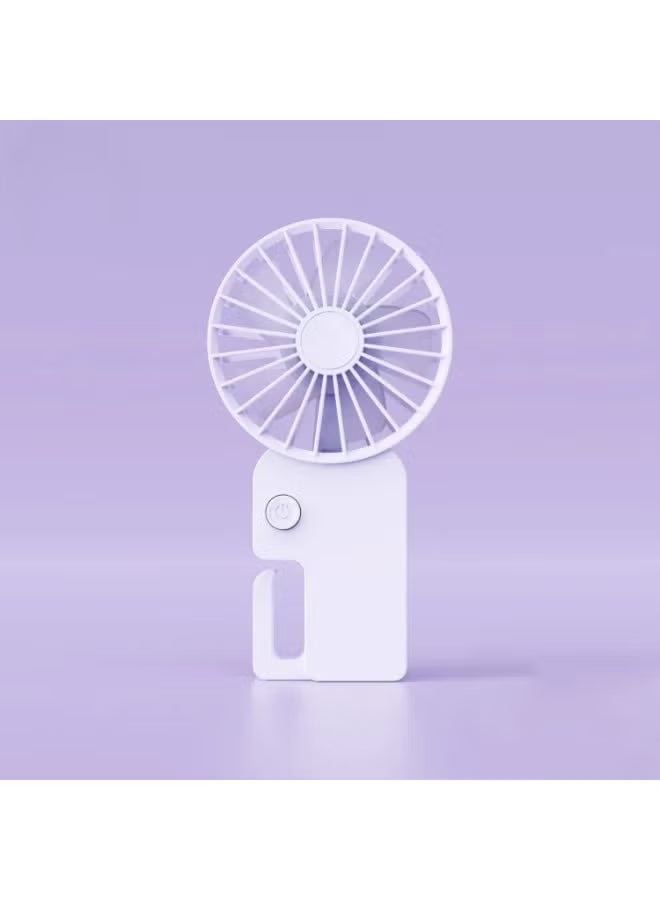 Lightweight Mini Fan – Rechargeable Handheld Fan with Strong Airflow