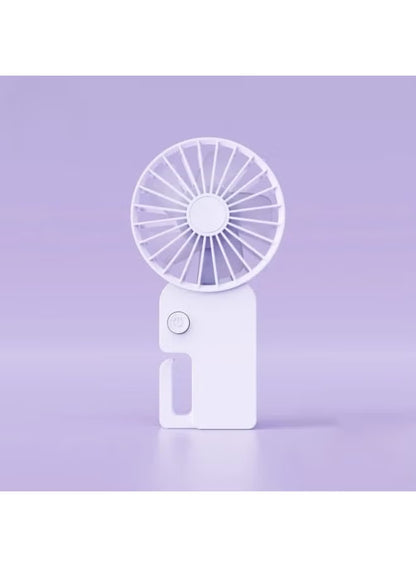 Lightweight Mini Fan – Rechargeable Handheld Fan with Strong Airflow