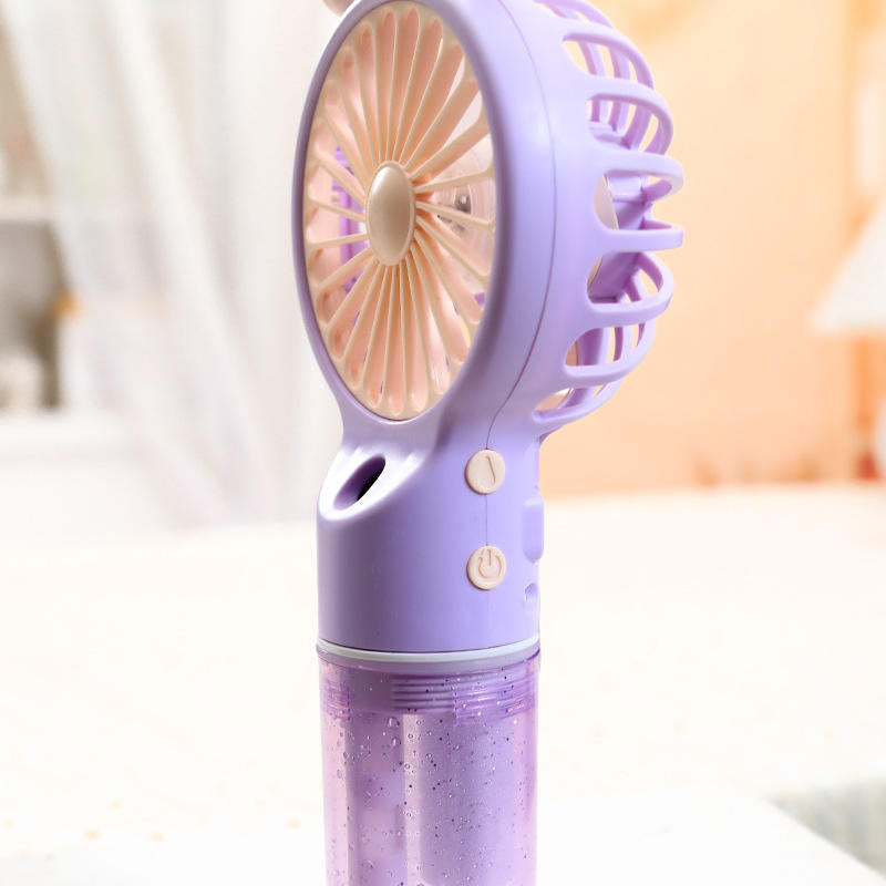 Mini Fancy Spray Fan – Bigger Size, Bigger Cooling!