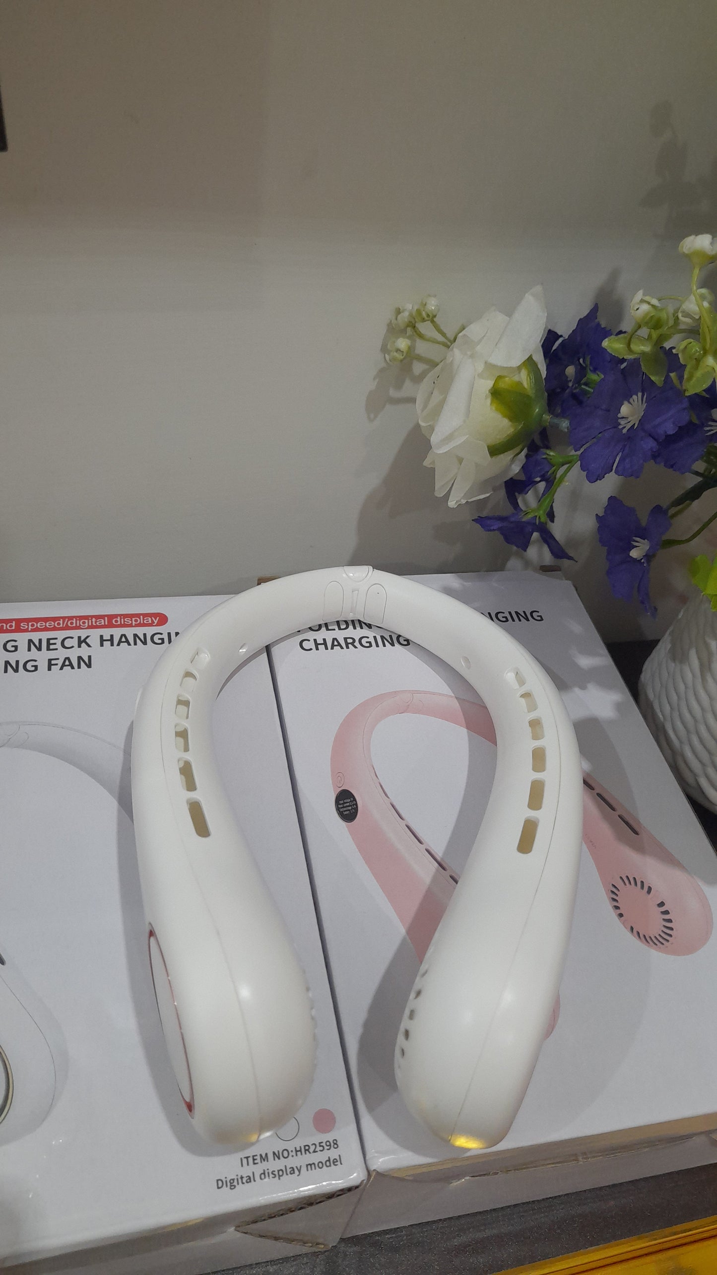 Foldable Neck Fan Portable Cooling Fan for Summer Heat