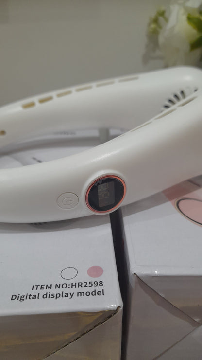 Foldable Neck Fan Portable Cooling Fan for Summer Heat