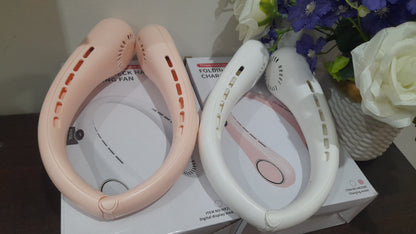 Foldable Neck Fan Portable Cooling Fan for Summer Heat