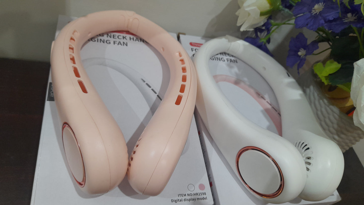 Foldable Neck Fan Portable Cooling Fan for Summer Heat
