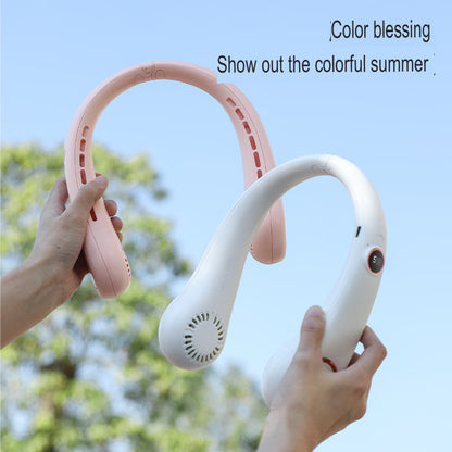 Foldable Neck Fan Portable Cooling Fan for Summer Heat