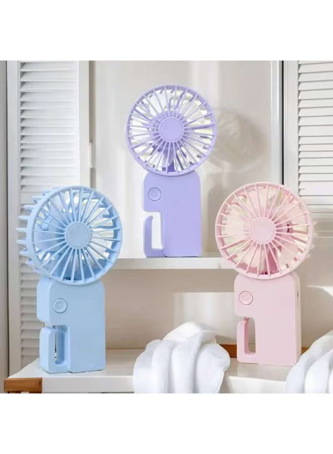 Lightweight Mini Fan – Rechargeable Handheld Fan with Strong Airflow