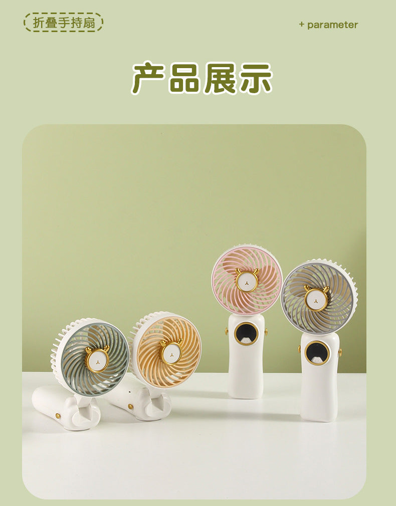 Trendy Foldable Hanging Neck Fan