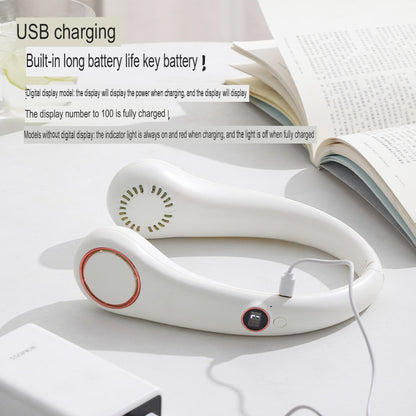 Foldable Neck Fan Portable Cooling Fan for Summer Heat