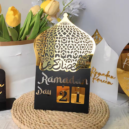 Ramadan Calendar | Ramadan Gift | Ramadan counter | Table Decor with Stands| (Copy)