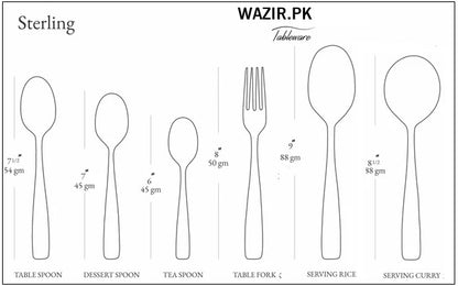 Cutlery Set 29 PCS Laser Engraved Stainless Steel with Stand