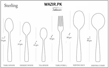 Cutlery Set 29 PCS Laser Engraved Stainless Steel with Stand