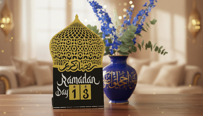 Ramadan Calendar | Ramadan Gift | Ramadan counter | Table Decor with Stands| (Copy)