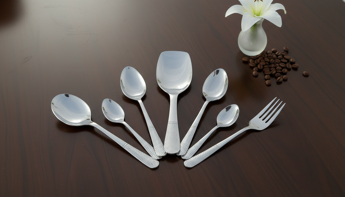 Royal Premium 29 PCS Stainless Steel Cutlery Set with Stand & Gift Packaging – Premium Design