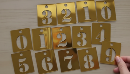 Ramadan count Down Calendar | Ramadan Gift| Table Decor with Stands| Changeable Dates