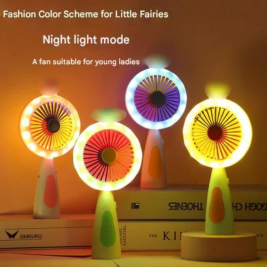 Hot Selling Mini Fan With Light