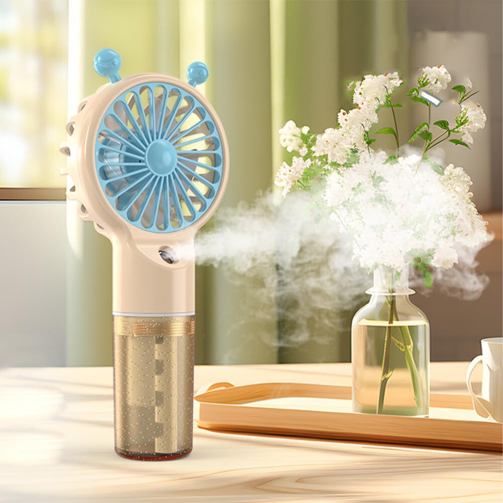 Mini Fancy Spray Fan – Bigger Size, Bigger Cooling!