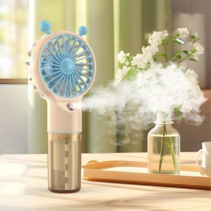 Mini Fancy Spray Fan – Bigger Size, Bigger Cooling!