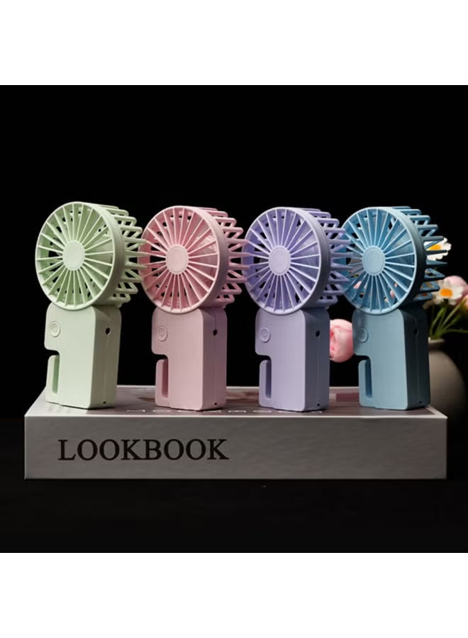 Lightweight Mini Fan – Rechargeable Handheld Fan with Strong Airflow