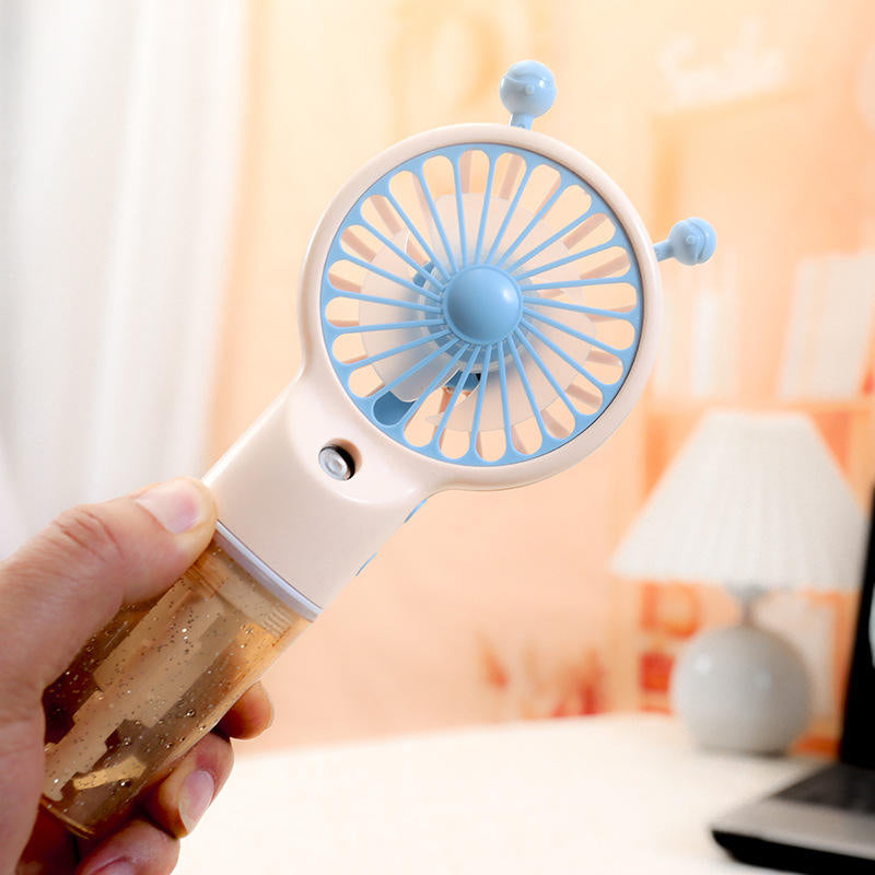 Mini Fancy Spray Fan – Bigger Size, Bigger Cooling!
