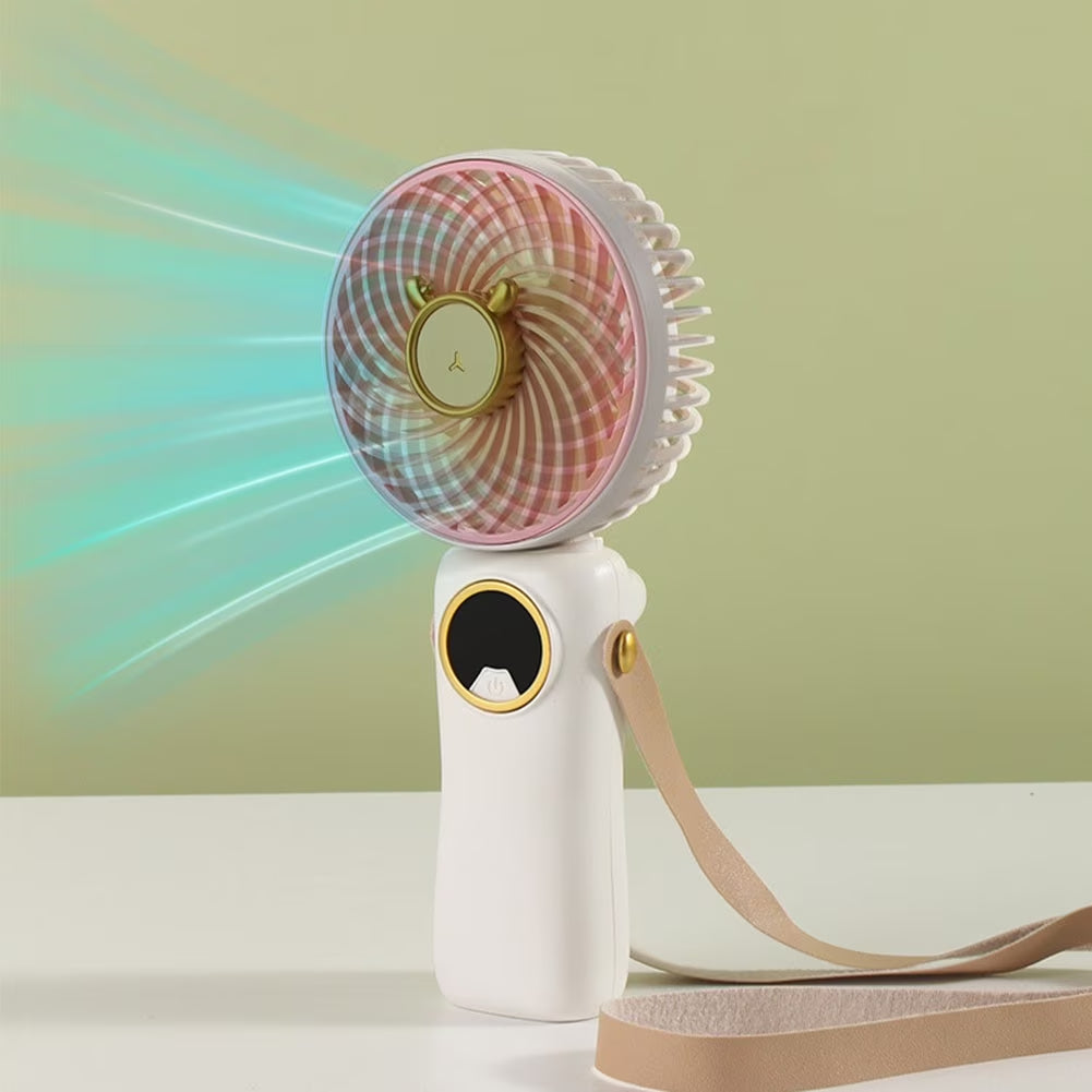 Trendy Foldable Hanging Neck Fan